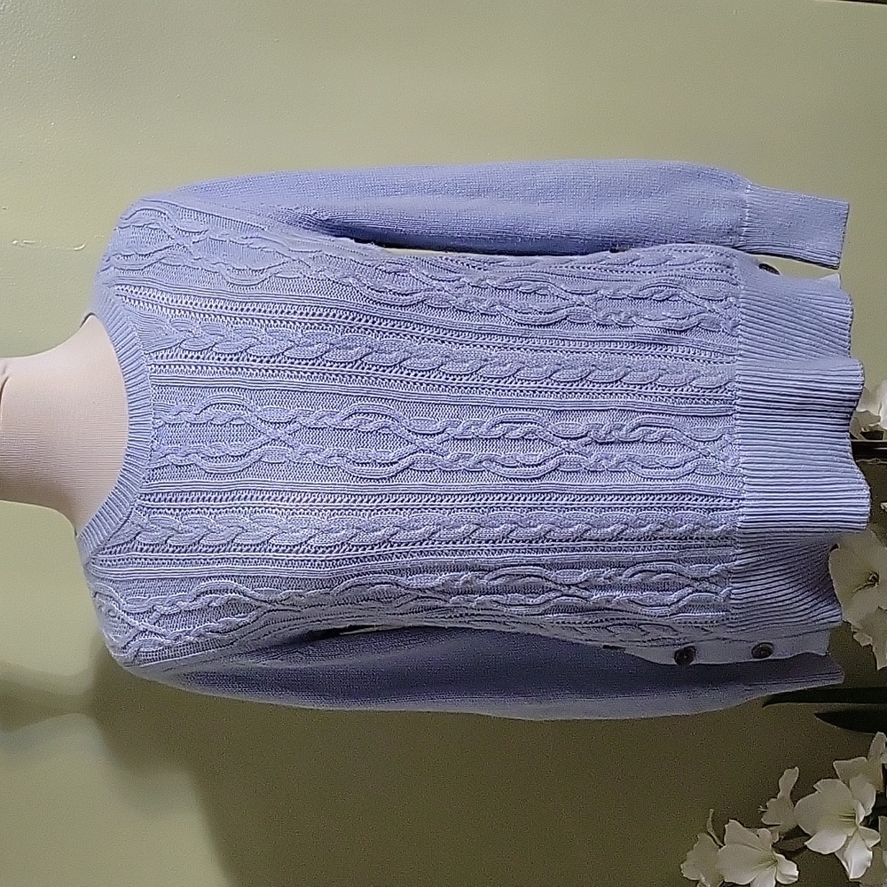 Ann Taylor Light Blue Sweater Sz. M